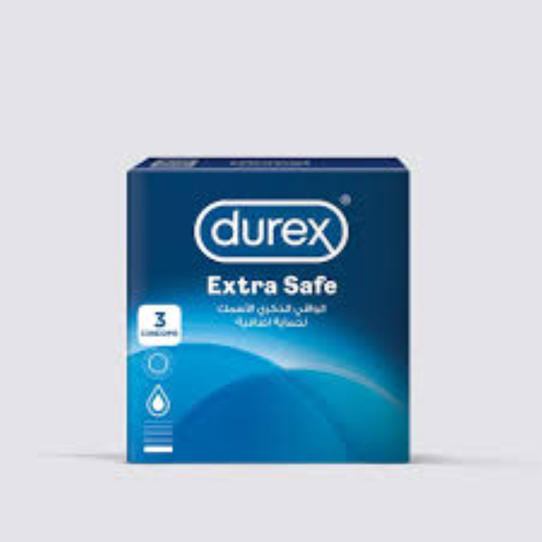 DUREX CONDOM EXTRA SAFE 3'S